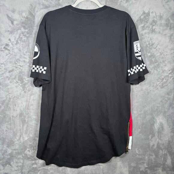 Contender Grand Prix Racing Parody Tee 2XL Motorsport Style Black Red - Picture 2 of 7